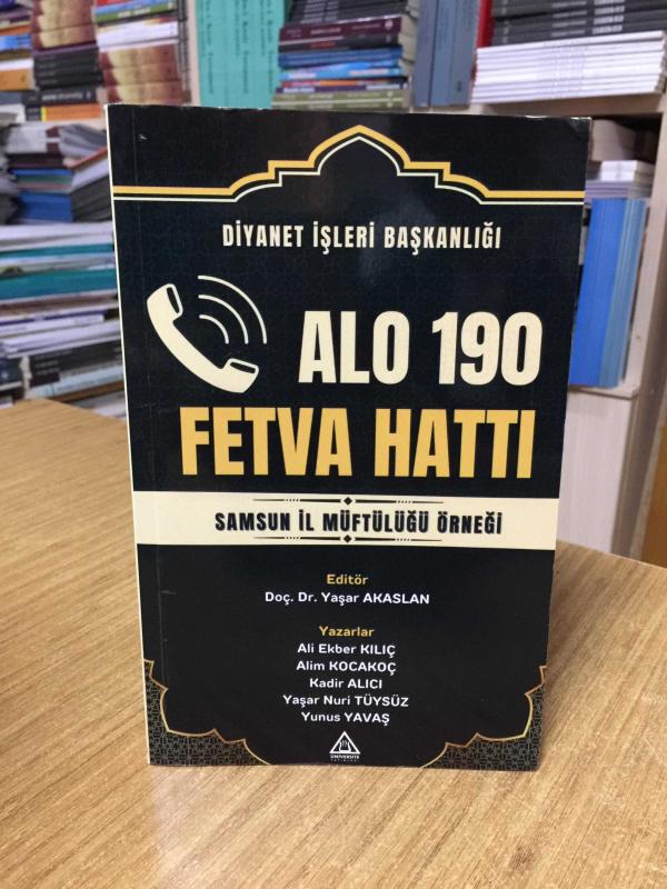 Alo 190 Fetva Hatt Samsun l Mftl rnei - Editr: Do. Dr. Yaar  Akaslan, Komisyon - Kitap - kitantik | #4612507000684