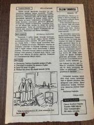 4 MAYIS 1979 - TAKVİM YAPRAĞI - DOĞUM GÜNÜ HEDİYESİ - HÜRRİYET TAKVİMİ -  ÖLÜM TANRISI ROMANI - Gaziantep İslahiye ilçesinde panayır  - Tekirdağ Çerkezköy'de panayır (3 gün) - İzmir'de sergi (15 gün) - Türkçe'nin resmi dil olarak kabulü (1278)