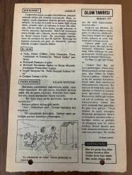 20 MAYIS 1979 - TAKVİM YAPRAĞI - DOĞUM GÜNÜ HEDİYESİ - HÜRRİYET TAKVİMİ - ÖLÜM TANRISI ROMANI - Kırklareli Panayırı - İnegöl Sarıpınar'da 