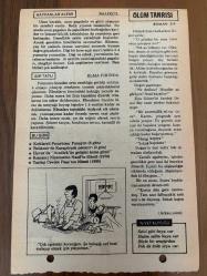 25 MAYIS 1979 - TAKVİM YAPRAĞI - DOĞUM GÜNÜ HEDİYESİ - HÜRRİYET TAKVİMİ - ÖLÜM TANRISI ROMANI - Kırklareli Pınarhisar Panayırı - Balıkesir'de Karapürçek panayırı - Havza'da 