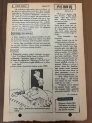 7 HAZİRAN 1979 - TAKVİM YAPRAĞI - DOĞUM GÜNÜ HEDİYESİ - HÜRRİYET TAKVİMİ - PİS BİR İŞ ROMANI - Ülkemizde modern jeoloji biliminin kurucusu Ord. Prof. Hamit Nafiz Pamir'in ölümü (1976) - Balıkesir, Dursunbey Panayırı - Sivas, Koyulhisar'da 