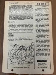 27 HAZİRAN 1979 - TAKVİM YAPRAĞI - DOĞUM GÜNÜ HEDİYESİ - HÜRRİYET TAKVİMİ - PİS BİR İŞ ROMANI - Sivas'ta 