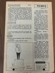 30 HAZİRAN 1979 - TAKVİM YAPRAĞI - DOĞUM GÜNÜ HEDİYESİ - HÜRRİYET TAKVİMİ - PİS BİR İŞ ROMANI - Bitlis'in Tatvan ilçesinde 