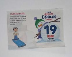 2025 Diyanet Çocuk Takvimi - 19 Ocak 2025