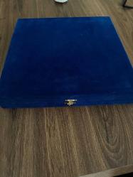 Osmanlı armalı Kütahya porselen tabak