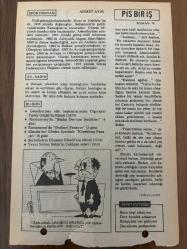 23 AĞUSTOS 1979 - TAKVİM YAPRAĞI - DOĞUM GÜNÜ HEDİYESİ - HÜRRİYET TAKVİMİ - PİS BİR İŞ ROMANI - Genelkurmay eski başkanlarından Orgeneral Faruk Gürler'in ölümü (1975) - Şeyhülislam Ebusuut Efendi'nin ölümü (1574) - Yavuz Sultan Selim'in Çaldıran zaferi (1514)
