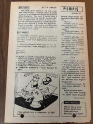 7 EYLÜL 1979 - TAKVİM YAPRAĞI - DOĞUM GÜNÜ HEDİYESİ - HÜRRİYET TAKVİMİ - PİS BİR İŞ ROMANI - Aydın ve ilçeleri Germencik'le Kuşadası'nırı, Balıkesir'in İvrindi İzmirin Torbalı; Manisa' nın Turgutlu ilçelerinin 