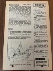 8 EYLÜL 1979 - TAKVİM YAPRAĞI - DOĞUM GÜNÜ HEDİYESİ - HÜRRİYET TAKVİMİ - PİS BİR İŞ ROMANI - Kurtuluş Günü: Balıkesir'in Buhraniye ve Havran, İzmir'in Kemalpaşa ve Selçuk ilçeleriyle Manisanın - Macaristan'da Szeget'in fethi (1526)