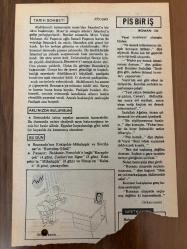 20 EYLÜL 1979 - TAKVİM YAPRAĞI - DOĞUM GÜNÜ HEDİYESİ - HÜRRİYET TAKVİMİ - PİS BİR İŞ ROMANI - Bozcaada'nın Eskişehir-Mihalıççık ve Sivrihisar'ın 