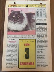 3 EKİM 1979 - TAKVİM YAPRAĞI - DOĞUM GÜNÜ HEDİYESİ - HÜRRİYET TAKVİMİ - PİS BİR İŞ ROMANI - İstanbul Sarayburnu'nda Atatürk heykelinin açılışı (1926) - Mudanya Konferansı (1922)