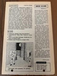 13 EKİM 1979 - TAKVİM YAPRAĞI - DOĞUM GÜNÜ HEDİYESİ - HÜRRİYET TAKVİMİ - HAREM'İN SIRRI ROMANI - Ankara'da 