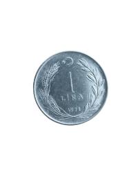 1978 Yılı 1 Türk Lirası Orjinal dönemin parası