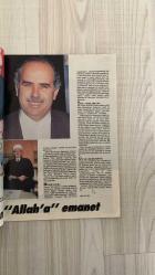 TEMPO HAFTALIK HABER DERGİSİ - YIL 1  - SAYI: 13 -  28 ŞUBAT 5 MART   -  1989  -  EMİN ÇÖLAŞANIN OLAY YARATACAK ARAŞTIRMASI - ÖZALİN GİZLİ ŞİRKETLERİ - TRUVA ATIMI - AH ŞU SİYAH YOKMU - HALİT NARİN - DYP