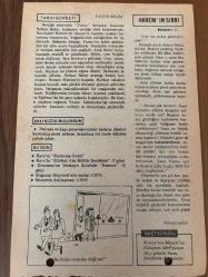 30 EKİM 1979 - TAKVİM YAPRAĞI - DOĞUM GÜNÜ HEDİYESİ - HÜRRİYET TAKVİMİ - HAREM'İN SIRRI ROMANI - Kars'ın 