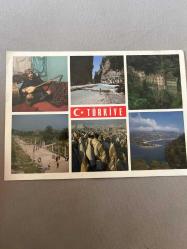 Efe-saklıkent Fethiye - sumela manastırı - Efes - Kapadokya - ölü Deniz  Kartpostal 16.5x11.5 ebatında