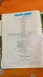 MARİE CLAİRE MAİSON DERGİSİ - TEMMUZ 2013 - DİLARA KARABAY – DOĞAN ÇAKIT – SEVİL SERT – İSMAİL ACAR – ESRA KAZMİRCİ – SAFFET EMRE TONGUÇ – FİLİZ ALİ – BRUCE HEMMING – BIGE DARUGA ÇALIŞKAN – NEVZAT ÇALIŞKAN – ŞAH YAYCI – SİBEL BAYKAM – SEDA TÜREN – HALİL ÖZBAYRAK – İLKER AYDIN – GÖKÇE BURDURLU ÇÖMERT – ÜGE SERÇEK BIROĞLU – YILMAZ ÖZTÜRK – MESUT ÖZTÜRK – BİNGÜL GÜNDAŞ – KORAY ERKAYA – BURAK TEOMAN – DENİZCAN SONER – ENİF YAVUZ – MERT ŞEN – CANAN DANYILDIZ – SERRA MÜBECCEL GÜLTÜRK – RANA KORGÜL – SENA PARLAR – SİBEL DEMİR – GÜRHAN GEZER – ZEYNEP İNCEOĞULLARI – DENİZ TOZ – NİLÜFER ARAÇ – GÜNİZ BİLEN – ŞÜKRÜ ÖZÜDOĞRU – ENDER PARLAR – EDA ORAL – SEDA ÖZCAN – LAURENCE HEMBERT-WERMUS – FÉLIX DROISSART – ANNE DESNOS-BRE – JEAN-PASCAL BILLAUD – VERONIQUE DEPERY-SAVARIT – ELISABETH BARBIER – EMRE ERTÜRK - SAHİL ESİNTİLERİ TAŞIYAN YEMEKLER – SIK DAVETLER İÇİN YAZ SOFRALARI – YARATICI BAHÇELER – AYVALIK ÖZEL SAYISI – FİLİZ ALİ’NİN NOSTALJİK EVİ – MUHTEŞEM BİR YALI – 154 SAYFA