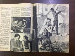 SİZ DERGİSİ-MECMUASI - 20 MART 1967 - SAYI: 59 - (12 SAYFA, İÇ SAYFALAR EKSİK) - KAPAK: FİGEN SAY - FERİT KIVRAK & MELEK CANFES - İZZET GÜNAY & TÜRKAN ŞORAY, ÇOLPAN İLHAN - POP ÇAMAŞIR TOZU REKLAMI - BURÇ FALLARI - HOLLYWOOD ALTIN KÜRELER, DEAN MARTİN, MARLO THOMAS, JOHN WAYNE - SELDA ALKOR