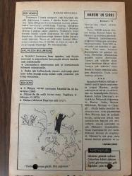 30 KASIM 1979 - TAKVİM YAPRAĞI - DOĞUM GÜNÜ HEDİYESİ - HÜRRİYET TAKVİMİ - HAREM'İN SIRRI ROMANI - 2. Dünya savaşı sırasında İstanbul'da ilk karartma (1940) - Baltacı Mehmet Paşa'nın azli (1717)