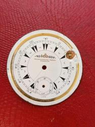 S19----GRAMMATOPOULU FRERES STAMBOUL OSMANLI EMAYE KÖSTEKLİ CEP SAATİ KADRANI--71