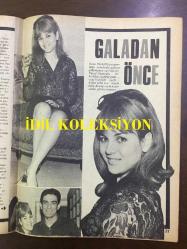 SİZ DERGİSİ-MECMUASI - 22 MAYIS 1967  - SAYI: 68 - (TOPLAM 48 SAYFA, EKSİKSİZ) - KAPAK: FİGEN SAY - ESEN PÜSKÜLLÜ RÖPORTAJI ve FOTOĞRAFLARI - DANIELLE BIANCHI CONNERY - ALTAN GÜBAY - HEİNRİCH BÖLL'Ü OKURKEN - MELEZ DİLBERİ JACKIE FOTOĞRAFLARI ve RÖPORTAJI - ARAPLAR GÖKSEL ARSOY'UN PEŞİNİ BIRAKMIYOR - EN GÜZEL DANS EDEN ŞARKICILAR, SEZEN CUMHUR, DALİDA, ELVİS PRESLEY - PEPPINO DI CAPRI - FRAN SİNATRA - ERCAN OKAN - MEHMED SEYDA, ASLAN ASKER SVAYK - FIRTINA AJAN - ALBERTO RENALDİ - SUAVİ SÜALP, 02 ŞÜKRAN - ŞEHVETLİ KADINLAR - KAÇAMAK, GÜNGÖR GÖKTAN - SİZİN FALINIZ, BURÇLAR - BENİM OLACAKSIN, FOTO ROMAN - MACİDE GARAN - ÖZLEM ŞARKISI, CAHİT UÇUK - DR. MÜKERREM ASLI - YEŞİLÇAM SOKAĞI - NURBANU DİLENCİLER KRALİÇESİ, HALİME ARIN - SELAMİ AKPINAR - İNCE CUMALİ, YILMAZ GÜNEY, EROL TAŞ, TİJEN PAR, İRFAN ATASOY - ARKA KAPAK: JANET JOHNSON