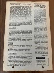 30 ARALIK 1979 - TAKVİM YAPRAĞI - DOĞUM GÜNÜ HEDİYESİ - HÜRRİYET TAKVİMİ - HAREM'İN SIRRI ROMANI - Şekerci Ali Muhiftin Hacıbekir'in ölümü (1974) - Şair, filezof Rıza Tevfik Bölükbaşı'nın ölüimü - Gülhane Askerî Tıp Okulu'nun açılışı (1898) - Yavuz Sultan Selim'in Kudüs'ü fethi (1517)