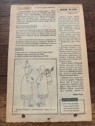 4 OCAK 1980 - TAKVİM YAPRAĞI - DOĞUM GÜNÜ HEDİYESİ - HÜRRİYET TAKVİMİ - HAREM'İN SIRRI ROMANI - Diyarbakır'da 