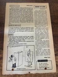 11 OCAK 1980 - TAKVİM YAPRAĞI - DOĞUM GÜNÜ HEDİYESİ - HÜRRİYET TAKVİMİ - HAREM'İN SIRRI ROMANI - 1974 Kıbrıs Barış Harekâtı'nda 484 şehit verdiğimiz açıklandı - Yüzbaşı Mustafa Kemal'in Harp Akademisi'nden mezun oluşu (1905) - Divan şairi Fuzuli'nin ölümü (1556)