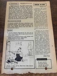 15 OCAK 1980 - TAKVİM YAPRAĞI - DOĞUM GÜNÜ HEDİYESİ - HÜRRİYET TAKVİMİ - HAREM'İN SIRRI ROMANI - Samsun'da Atatürk'ün karaya ayak bastığı yerde dikilen Atatürk anıtının açılışı (1932) - Istanbul Lisesi'nin açılışı (1884)