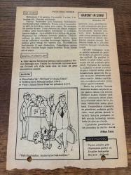 23 OCAK 1980 - TAKVİM YAPRAĞI - DOĞUM GÜNÜ HEDİYESİ - HÜRRİYET TAKVİMİ - HAREM'İN SIRRI ROMANI - Diyarbakır'da 