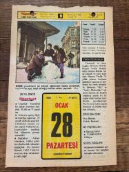 28 OCAK 1980 - TAKVİM YAPRAĞI - DOĞUM GÜNÜ HEDİYESİ - HÜRRİYET TAKVİMİ - HAREM'İN SIRRI ROMANI - Şair Neyzen Tevfik'in ölümü (1935) - Mülkiye Mektebi'nin açılışı (1854)