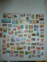 NADİR DEĞERLİ TÜRKİYE CUMHURİYETİ YERLİ PUL LOTU 210 ADET+50 ADET DAMGASIZ YERLİ PUL TOPLAM 260 ADET