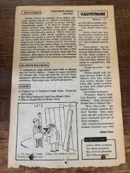 24 ŞUBAT 1980 - TAKVİM YAPRAĞI - DOĞUM GÜNÜ HEDİYESİ - HÜRRİYET TAKVİMİ - VASİYETNAME ADLI ROMAN - Şair Ömer Bedrettin Uşaklı'nın ölümü (1946) - Müzeci Hamdi Bey'in ölümü (1910)