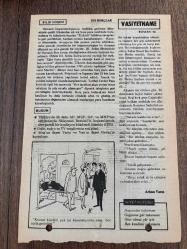 31 MART 1980 - TAKVİM YAPRAĞI - DOĞUM GÜNÜ HEDİYESİ - HÜRRİYET TAKVİMİ - VASİYETNAME ADLI ROMAN - Gelir, radyo ve TV vergilerinin son günü - Muş'un ilçesi Varto ve Van'ın ilçesi Gevaş'ın kurtuluşu