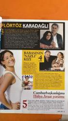 HAFTASONU DERGİSİ -  2-8 MAYIS 2007 - AYSU BACEOĞLU – NECATİ ŞAŞMAZ – TAMER KARADAĞLI – ARZU BALKAN – DENİZ UĞUR – HALUK BİLGİNER – AŞKIN NUR YENGİ – NAZLI BİLGİNER – HÜLYA AVŞAR – RECEP TAYYİP ERDOĞAN – ABDULLAH GÜL – MÜGE ANLI – BURHAN AKDAĞ – PEKER AÇIKALIN – MELEK TAŞKIN – NİRAN ÜNSAL – MEHMET GÜRHAN – MAHMET TAŞKAN – DREW BARRYMORE – ANGELINA JOLIE – NICOLE KIDMAN – JULIA ROBERTS – SADETTİN SARAN – YESSICA TOSCANINI – VECİHE ASLAN – SEZEN AKSU – ÖMER KOÇ – ATIL KUTOĞLU – ALİNUR VELİDEDEOĞLU – SERKAN BAL - MODA TRENDİ: ÇİÇEKLİ KIYAFETLER & DİŞİ STİL – AYILDIZ 2007 KOLEKSİYONU – VERTU SUMMER STRAWBERRY TELEFON – HAFTANIN ÇOK KONUŞULAN OLAYLARI – TAMER KARADAĞLI-ARZU BALKAN BOŞANMA AÇIKLAMASI – HALUK BİLGİNER KIZI NAZLIYI KAMUOYUNA TANITTI – HÜLYA AVŞAR’IN SİYASET YORUMU – CUMHURİYET MİTİNGLERİ (ÇAĞLAYAN) – MÜGE ANLI TV’DE YARDIM İSTEĞİ – PEKER AÇIKALIN-MELEK TAŞKIN BOŞANMASI – DENİZ FENERİ ALMANYA OPERASYONU – COW PARADE 2007 – CİNSİYETLER ARASI EŞİTLİK TARTIŞMALARI - 82 SAYFA