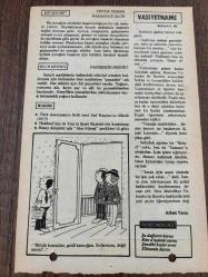 22 NİSAN 1980 - TAKVİM YAPRAĞI - DOĞUM GÜNÜ HEDİYESİ - HÜRRİYET TAKVİMİ - VASİYETNAME ADLI ROMAN - Türk sinemasının ünlü ismi Atıf Kaptan'ın ölümü - Hakkari'nin ve Van'ın ilçesi Başkale'nin kurtuluşu
