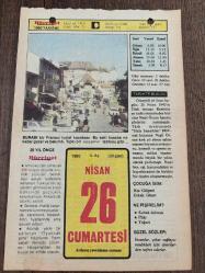 26 NİSAN 1980 - TAKVİM YAPRAĞI - DOĞUM GÜNÜ HEDİYESİ - HÜRRİYET TAKVİMİ - VASİYETNAME ADLI ROMAN - Tiyatro oyuncusu Celâl Sururi'nin ölümü (1970) - Halk sanatkârı Naşit Özcan'ın ölümü (1943) - Romancı Samipaşazade Sezai'nin ölümü (1936)