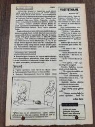 26 NİSAN 1980 - TAKVİM YAPRAĞI - DOĞUM GÜNÜ HEDİYESİ - HÜRRİYET TAKVİMİ - VASİYETNAME ADLI ROMAN - Tiyatro oyuncusu Celâl Sururi'nin ölümü (1970) - Halk sanatkârı Naşit Özcan'ın ölümü (1943) - Romancı Samipaşazade Sezai'nin ölümü (1936)