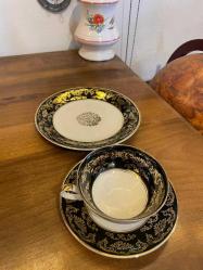 Antika damgalı fincan