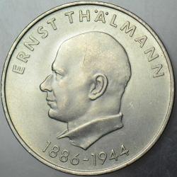 DOĞU ALMANYA 20 MARK 1971 A. ERNST THALMANN. DDR 20 MARK ÇİL.