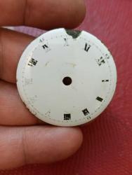 S19---- EMAYE OSMANLI KÖSTEKLİ CEP SAATİ KADRANI--80