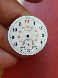 S19---- EMAYE SINGER KOL SAATİ KADRANI--81