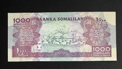 Somaliland 1000 Şilin 2014 Çil