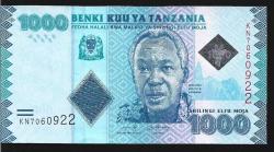 ** TANZANYA ( 1.000 * SHİLİNGİ ) 2010 / 23 - ÇİL