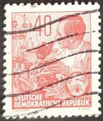 +++ ALMANYA DDR KİMYAGER BİLİM ADAMI       1953    - DAMGALI