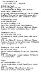 TÜRK SİNEMASI SETİ (17 FİLM: 6 adet DVD, 11 adet VCD)