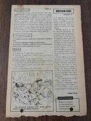 23 HAZİRAN 1980 - TAKVİM YAPRAĞI - DOĞUM GÜNÜ HEDİYESİ - HÜRRİYET TAKVİMİ - DESTAN GİBİ ADLI ROMAN - Bodrum'da 