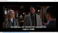 along came a spider dvd  (PC'de izlenmiştir/denenmiştir)  morgan freeman monica potter   (örümceğin maskesi)