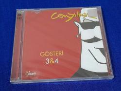 CEM YILMAZ GÖSTERİ 3&4  MÜZİK CD ALBUM  (SIFIR)