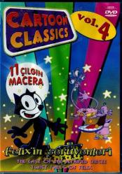 Cartoon Classics Vol. 4 ( 11 Çılgın Macera - Felix'in Serüvenleri ) ( Animasyon - Türkçe Dublaj ) ( SIFIR ÜRÜN - AMBALAJINDA ) DVD