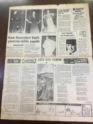 İNCİ GAZETESİ, 1970'LER (2 SAYFA, TEK YAPRAK) - TÜRKAN ŞORAY ''DELİCESİNE''DEKİ ROLÜ DE KABUL ETMEYİNCE FİLMİ YİNE İTALYAN AKTRİS ÇEVİRECEK - HALİT UZMANER - ASTERİKS, ŞEYTAN, TEVFİK UNSİ - TEKİRDAĞ ADI NEREDEN GELİR? TEKİRDAĞ'IN HİKAYESİ - NAMIK KEMAL TEKİRDAĞ'LIDIR - NATAŞA, ÇİZGİ ROMAN - KARA KUVVETLERİ VAKFI YARARINA DEFİLE YAPILDI - ŞEYTAN KULESİ, MURAT SERTOĞLU - BENİM KÜÇÜK SEVGİLİM, ASLIHAN - AŞIK ŞAH SENEM RÖPORTAJI - KOJAK YILBAŞINDAN SONRA EKRANLARA GELİYOR, TELLY SAVALAS - BAY MUHTEREM, ALİ GALİP ALTUNÇUL